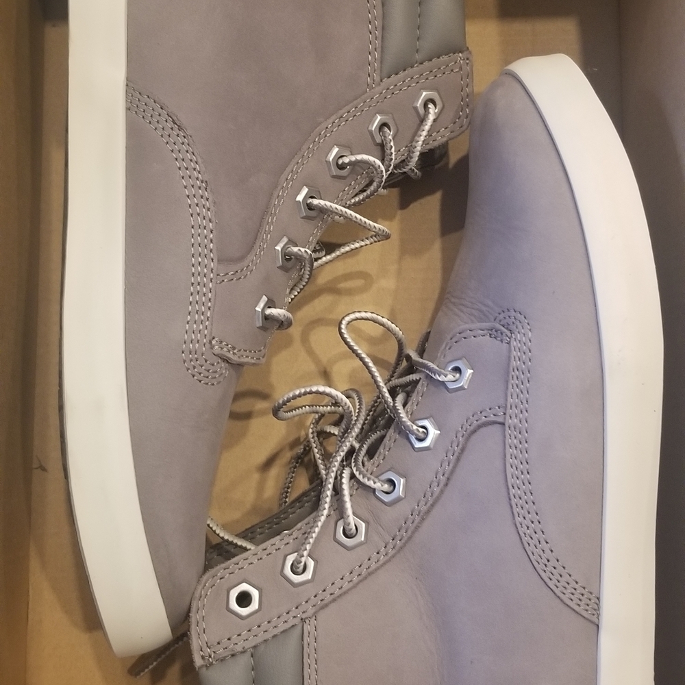 Grey Nubuck Sneaker Boot